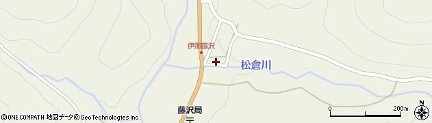 長野県伊那市高遠町藤沢4017周辺の地図
