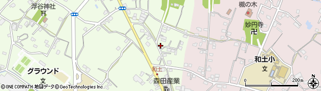 埼玉県さいたま市岩槻区浮谷2493周辺の地図
