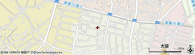 埼玉県越谷市大道762周辺の地図