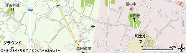 埼玉県さいたま市岩槻区浮谷2490周辺の地図