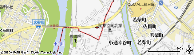 茨城県取手市新川8周辺の地図