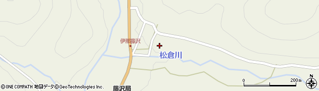 長野県伊那市高遠町藤沢4429周辺の地図