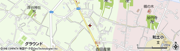 埼玉県さいたま市岩槻区浮谷2468周辺の地図