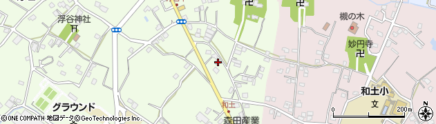 埼玉県さいたま市岩槻区浮谷2470周辺の地図