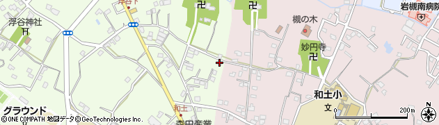 埼玉県さいたま市岩槻区浮谷2489周辺の地図