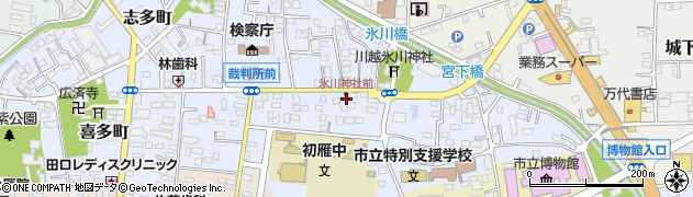 埼玉県川越市宮下町周辺の地図