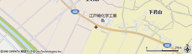 茨城県稲敷市下君山20周辺の地図