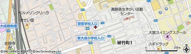 大宮植竹郵便局 ＡＴＭ周辺の地図