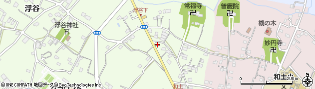 埼玉県さいたま市岩槻区浮谷2465周辺の地図