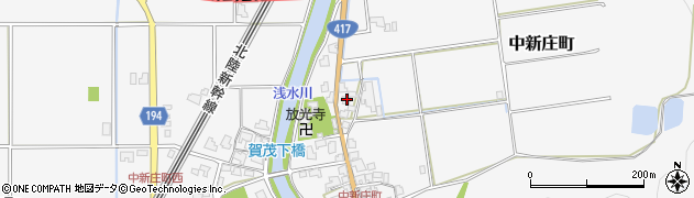 福井県越前市中新庄町66周辺の地図