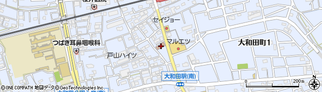 さいたま市営大和田駅南自転車駐車場周辺の地図