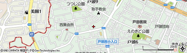 ホシザキ北関東株式会社　取手営業所周辺の地図