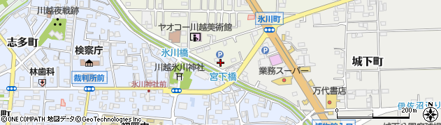 埼玉県川越市氷川町124周辺の地図