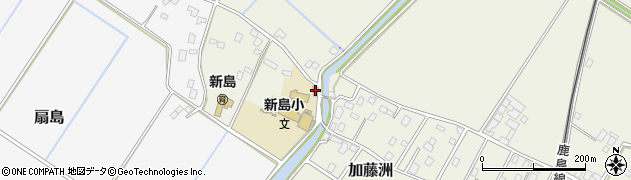 香取市立　新島児童クラブ周辺の地図
