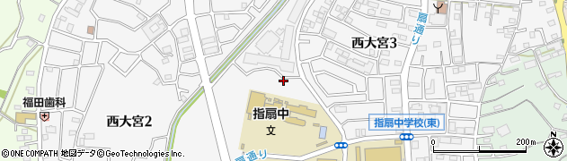 埼玉県さいたま市西区西大宮周辺の地図