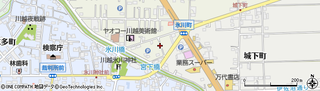 埼玉県川越市氷川町117周辺の地図