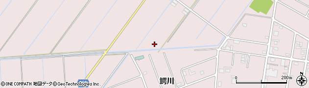 茨城県神栖市鰐川周辺の地図