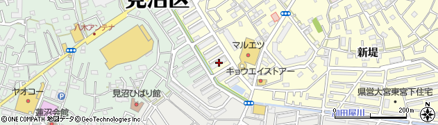 埼玉県さいたま市見沼区東門前1周辺の地図