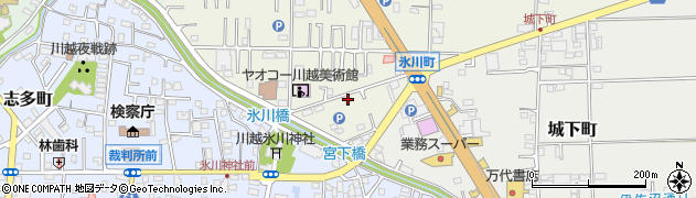 埼玉県川越市氷川町118周辺の地図
