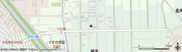 埼玉県越谷市北川崎739周辺の地図