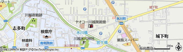 埼玉県川越市氷川町109周辺の地図