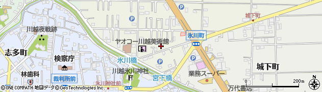 埼玉県川越市氷川町113周辺の地図