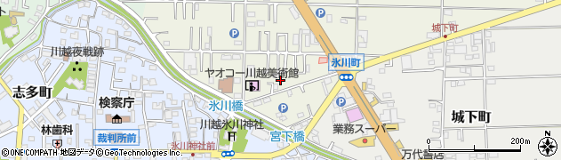 埼玉県川越市氷川町112周辺の地図