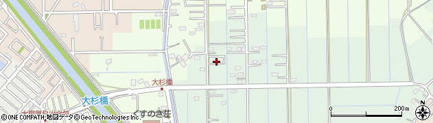 埼玉県越谷市北川崎755周辺の地図