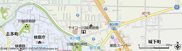 埼玉県川越市氷川町140周辺の地図