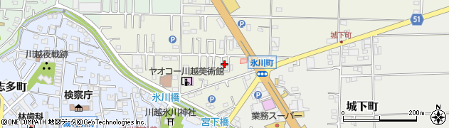 埼玉県川越市氷川町138周辺の地図