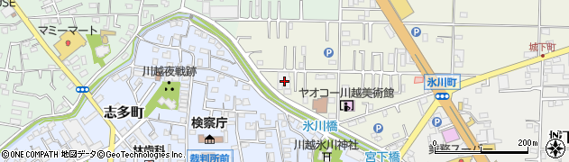 埼玉県川越市氷川町103周辺の地図