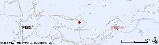 埼玉県毛呂山町（入間郡）阿諏訪周辺の地図