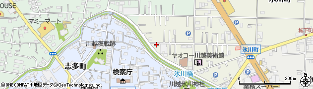埼玉県川越市氷川町104周辺の地図
