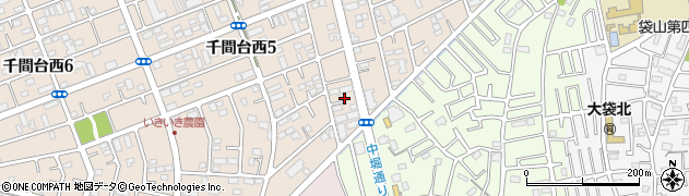 東京服地卸センター　千間台店周辺の地図