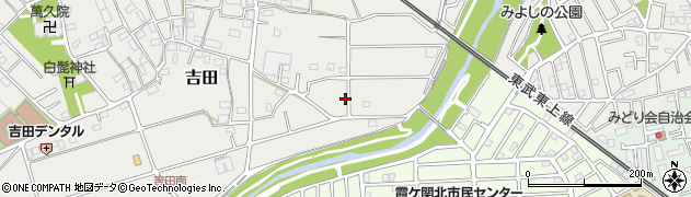 埼玉県川越市吉田45周辺の地図
