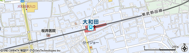 埼玉県さいたま市見沼区周辺の地図