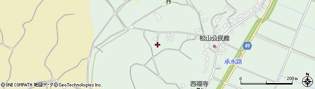 茨城県稲敷市松山2338周辺の地図