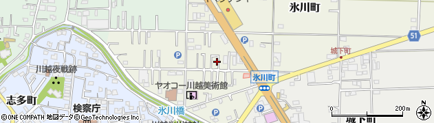 埼玉県川越市氷川町148周辺の地図