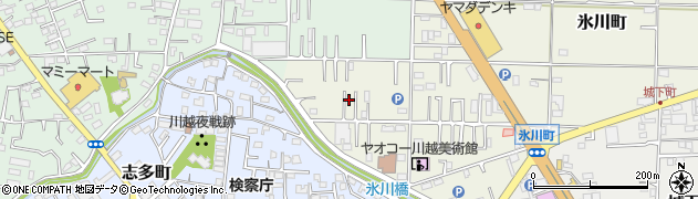 埼玉県川越市氷川町91周辺の地図
