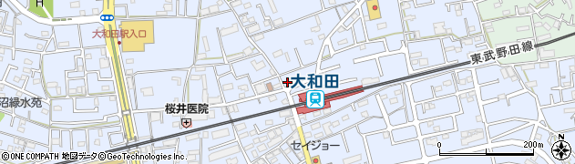 株式会社守屋住宅　大和田店周辺の地図