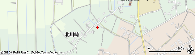 埼玉県越谷市北川崎360周辺の地図