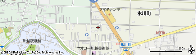 埼玉県川越市氷川町74周辺の地図