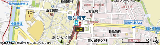 思学舎　佐貫駅前教室周辺の地図
