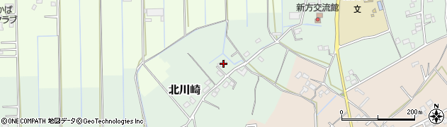 埼玉県越谷市北川崎362周辺の地図