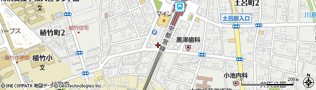 さいたま市営土呂駅西口自転車駐車場周辺の地図