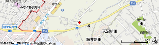 埼玉県川越市天沼新田42周辺の地図