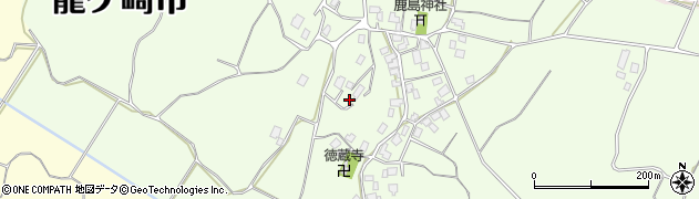 茨城県龍ケ崎市薄倉町周辺の地図
