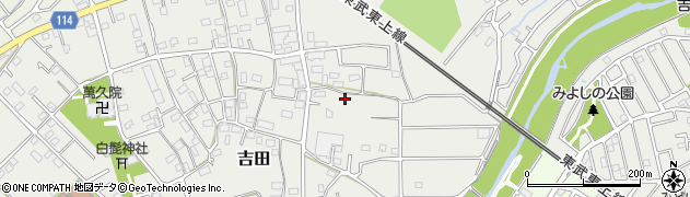 埼玉県川越市吉田86周辺の地図