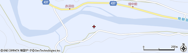 岐阜県下呂市小坂町赤沼田1617周辺の地図