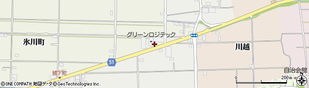 埼玉県川越市氷川町294周辺の地図